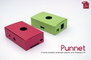 Punnet - корпус для Raspberry Pi из картона
