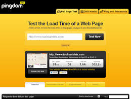 Pingdom Tools - самый популярный сервис теста скорости сайта