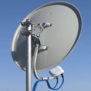 4G антенна с облучателам